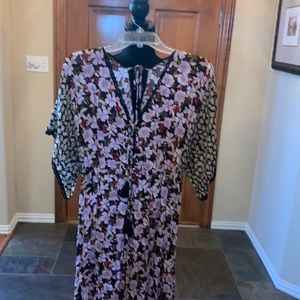 Beautiful black & floral jumpsuit by Jade for Johnny Was. Size XS. NWT